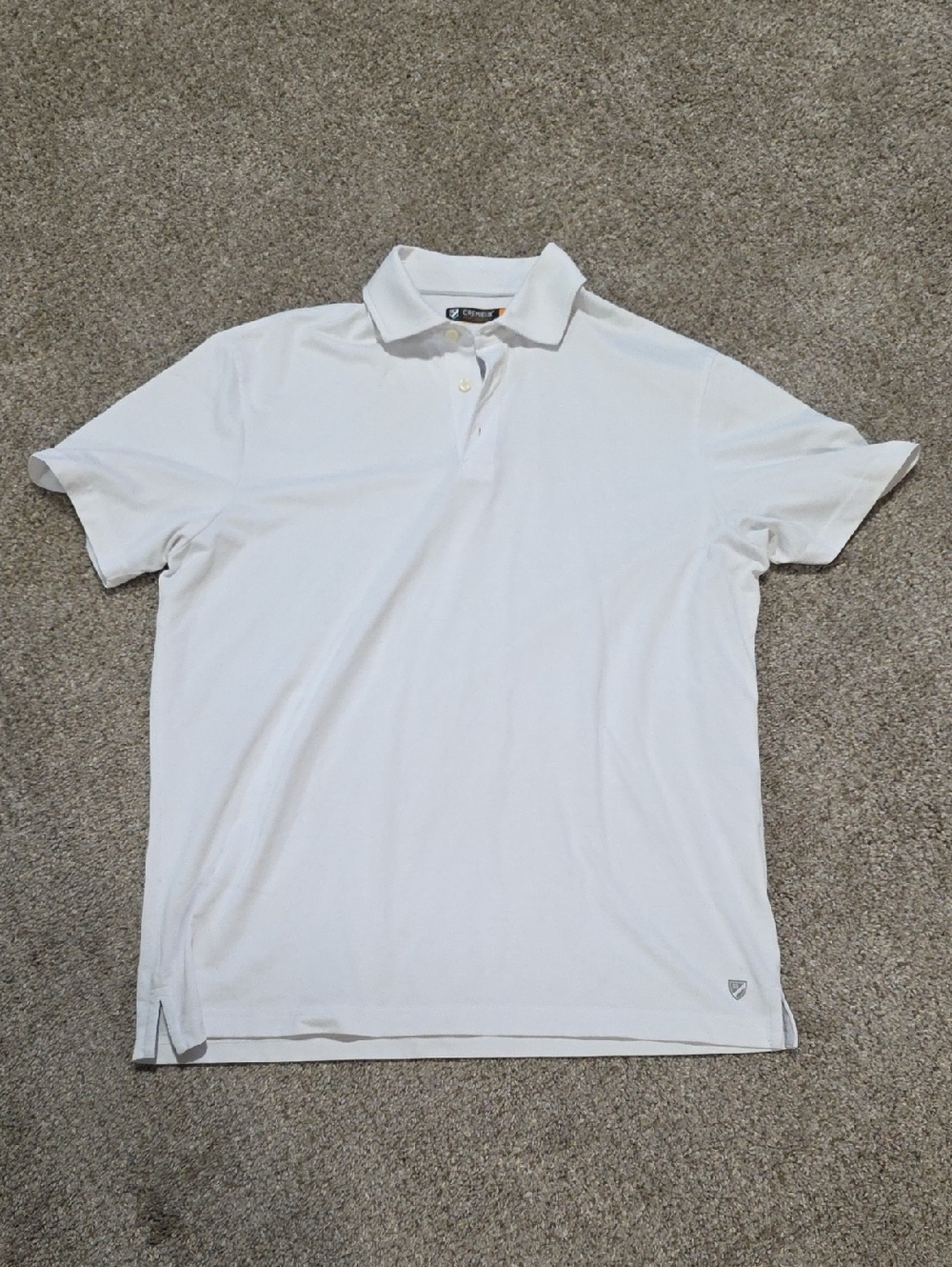 Daniel Cremieux White Men's Polo Shirt